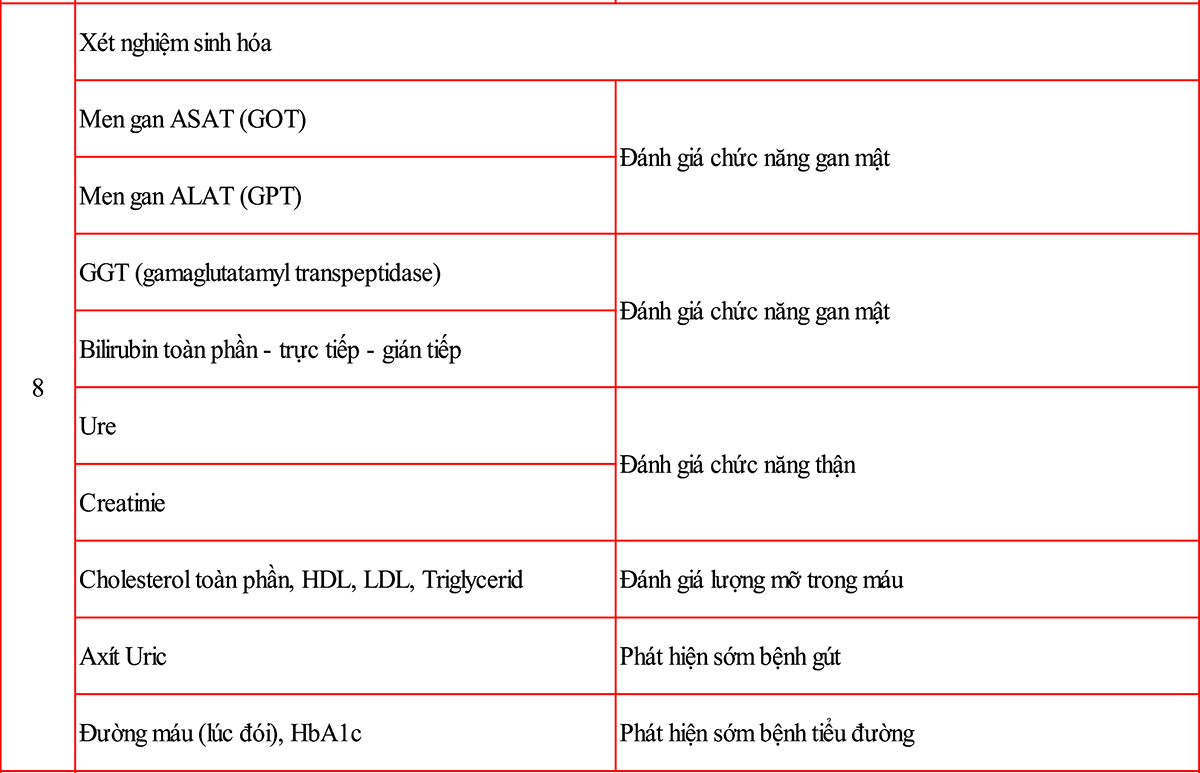 goi kham suc khoe tong quat so 4.2 (goi cao cap)